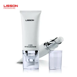 50ml empty Ultraviolet photochromic tube packaging for sunscreen cream