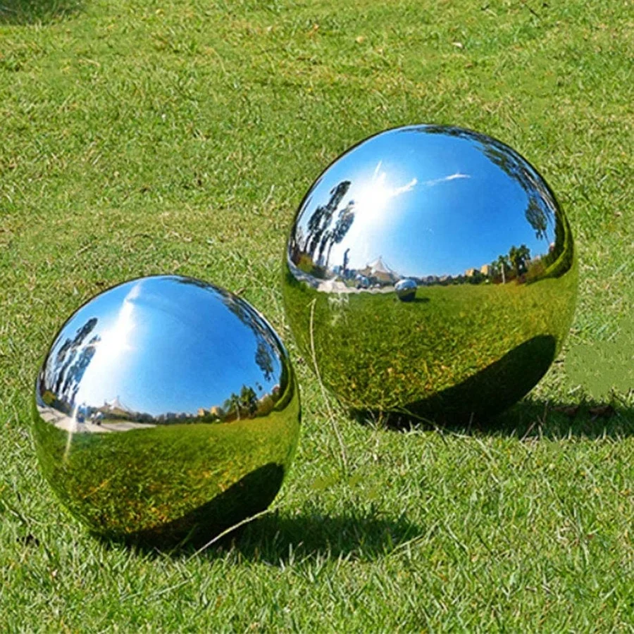 200 mm 300 mm Metallic Spheres Stainless Steel Hollow Ball