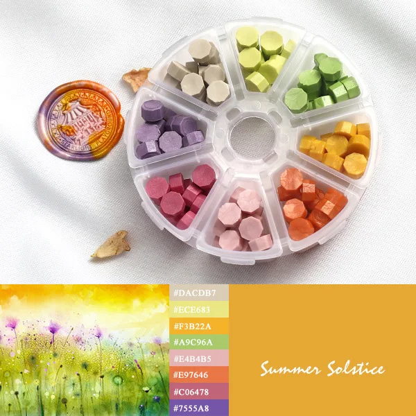 Wholesale Luxury Self-Adhesive 3D Envelope Stamps Seal Wax Bead For A Wax Seal Sets