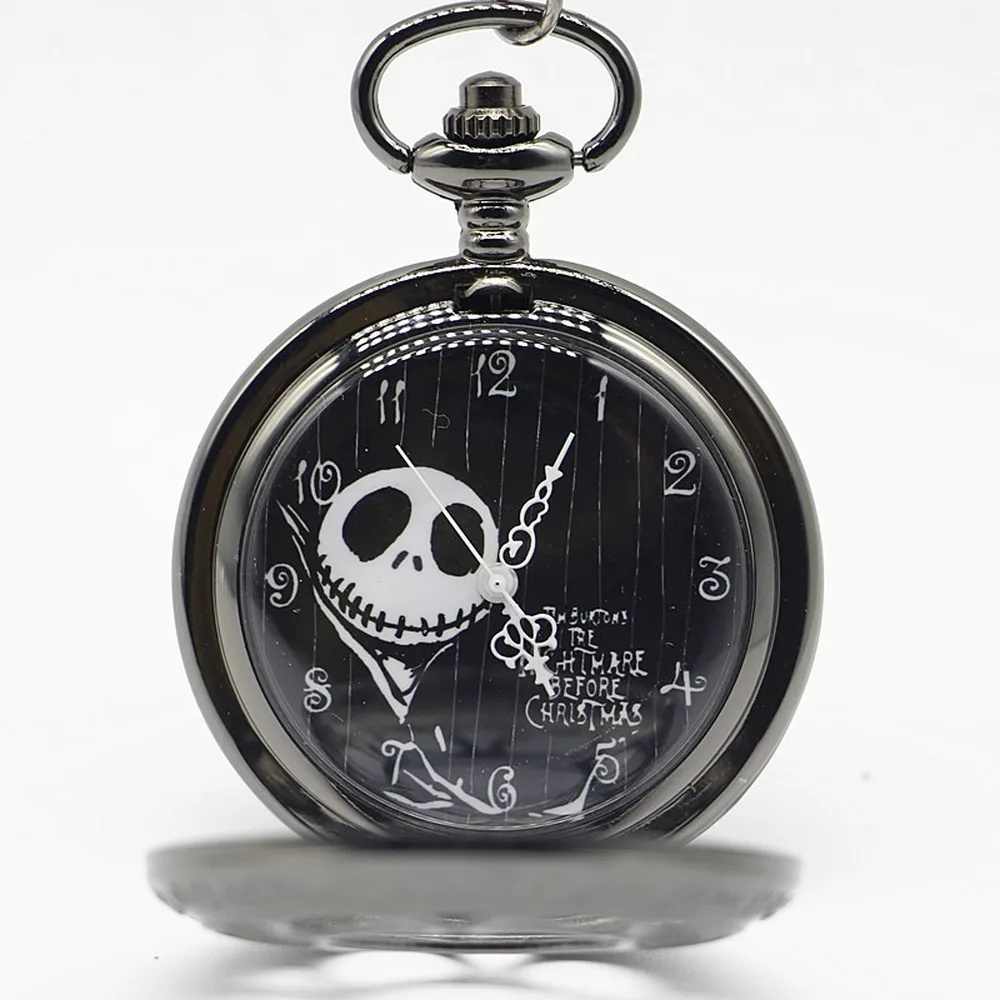 Винтажные бронзовые карманные часы, рождественские карманные часы для детей, кулон, ожерелье, часы, профессиональный производитель карманных часов