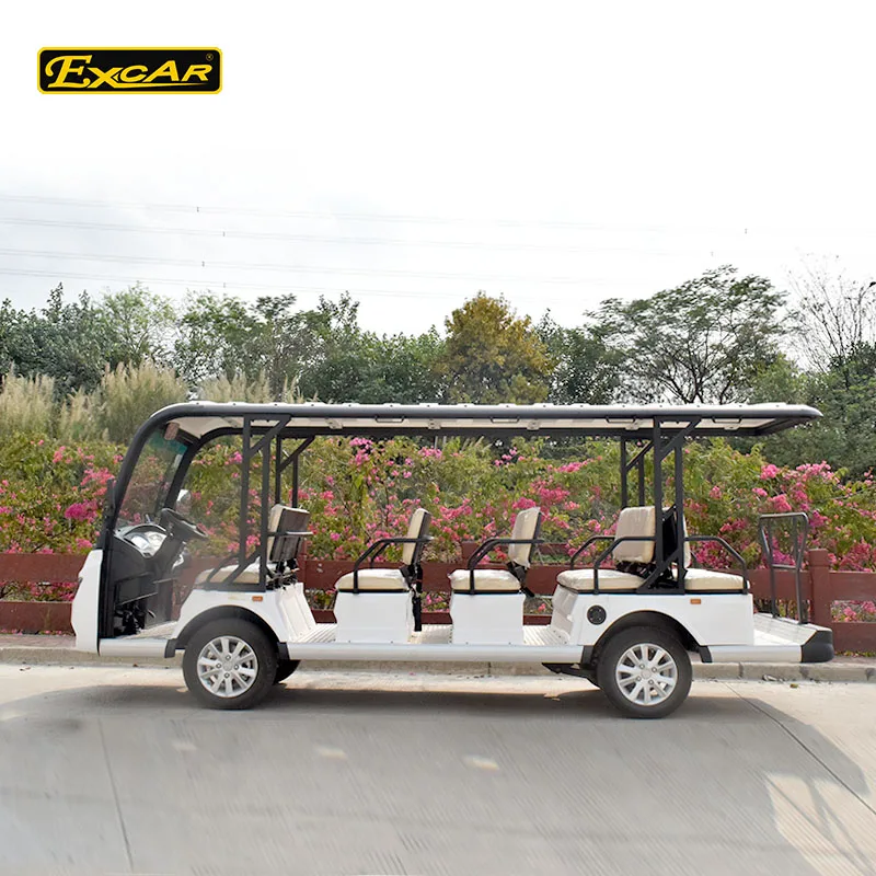 Electric bus cheap sightseeing car for 14 seats