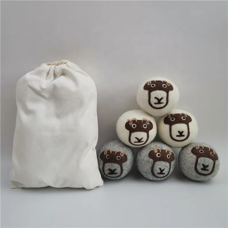 YUJIN XL New Zealand Wool Dry Ball Yarn Natural White 6 Pack