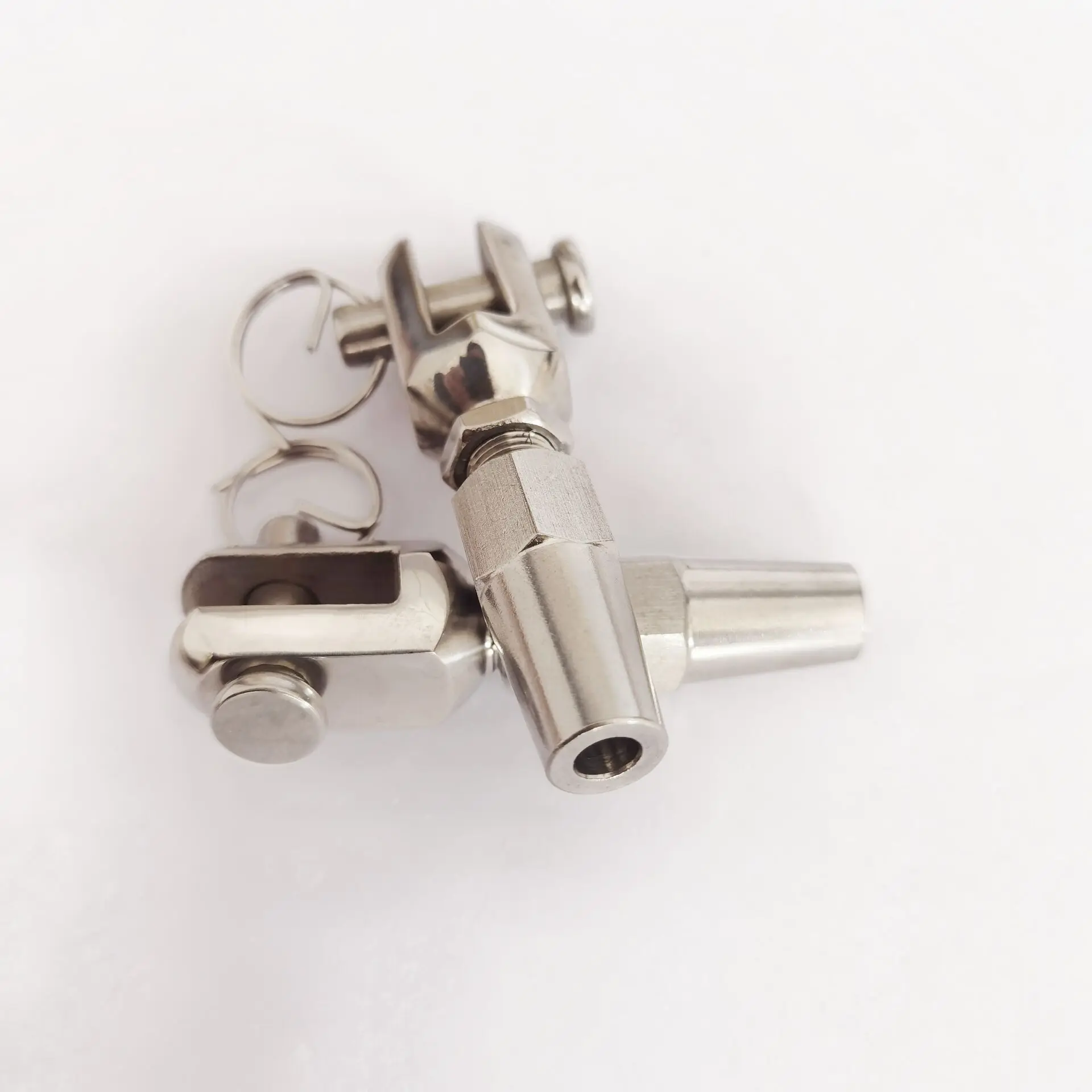 316 Swageless jaw terminal Stainless steel 316  swageless thread terminal wire rope end fittings