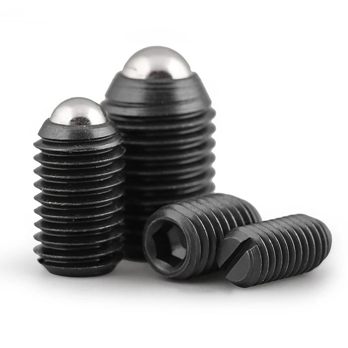 ball clamping bolt with hexagon socket/slot  steel/plastic ball set screws