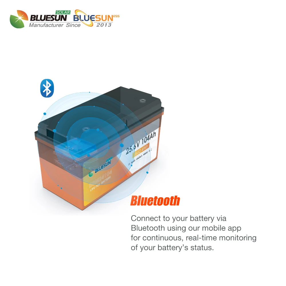 Bluesun Lithium Iron Phosphate Battery 12.8V 12V Lithium Batterylithium Battery 12V 280Ah