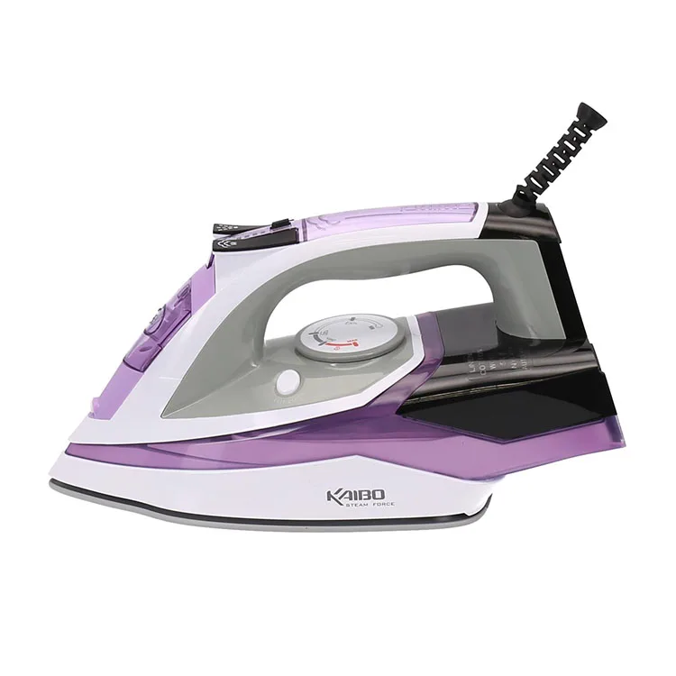 Kaibo 2800W Adjustable Touch Sensor Self Clean LED Display Dry Electric Steam Pressing Iron