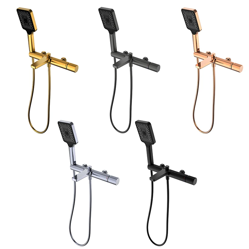 KAIPING Simple Style Brass High Quality 2 Functions-Rain Jet Spray Durable Valve Single Hotels Bathtub Shower Faucet