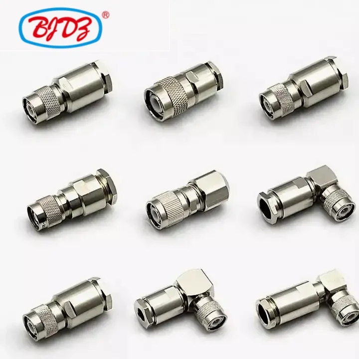 TNC male female clamp for 5D-FB LMR200 LMR195 RG223 RG58 RG303 RG142 RG214 RG8 RG213 LMR400 H1000 7DFB 8DFB RF Coaxial connector