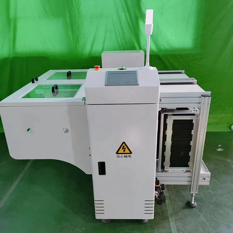 Touch Screen Control Panel High Quality pcb assembly line Double Tracks Automatic smt NGO unlader Machine