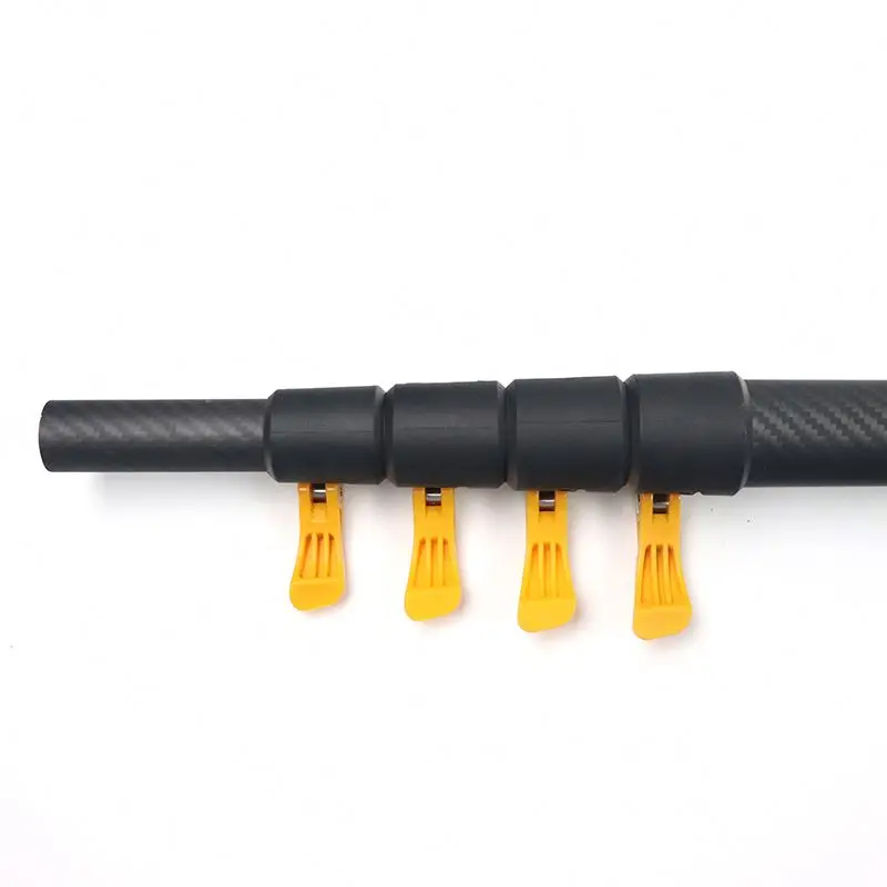 9m 10.5m 13.7m  15.5m carbon fiber  telescopic cleaning pole/tube/rod