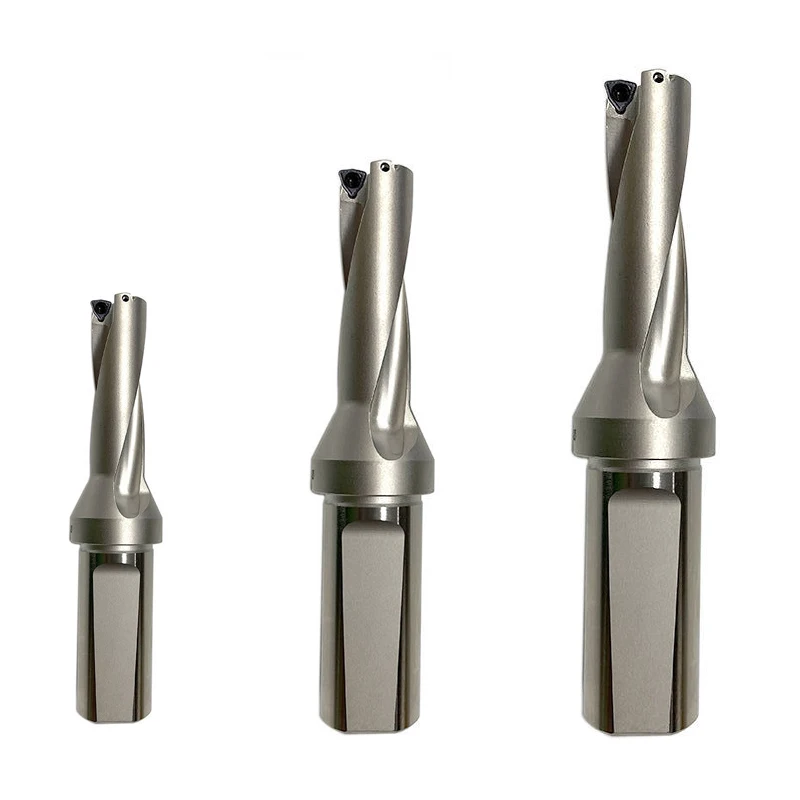 WC03-3D 19-C25 U Drill Quick Drilling Holder Cryogenic Treatment Two Cutting Edges Cutter Body Use With WC Inserts