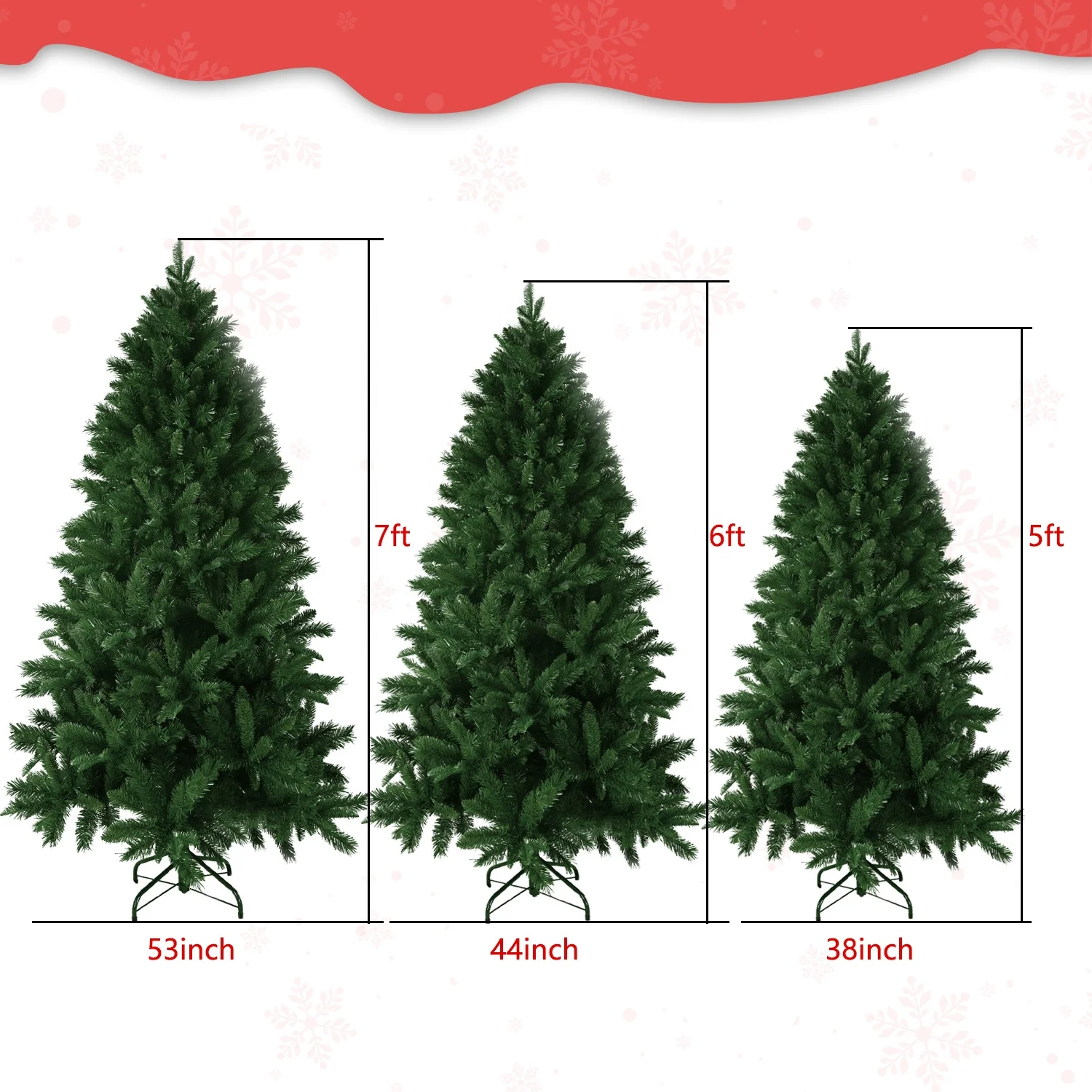On Sale Artificial Cheap Christmas Tree 3 Meters with Led Lights Decorations for Home Hotel Used