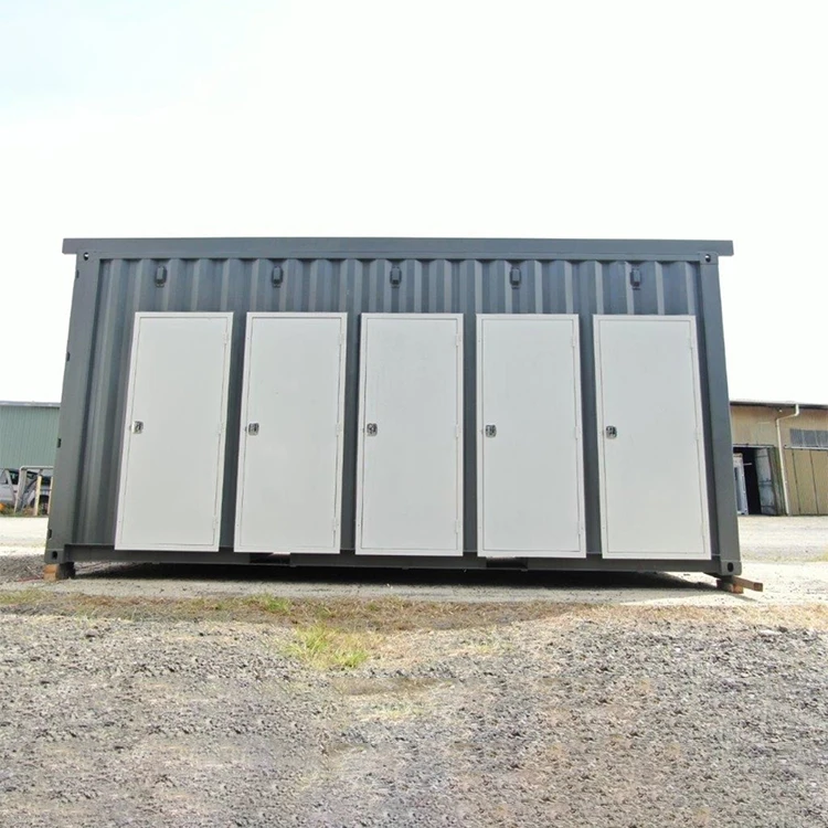 Mobile Temporary Container Public Toilet Container Toilet Blocks