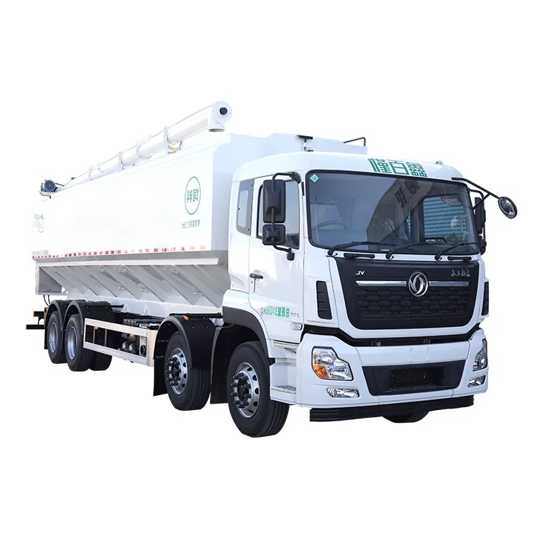 
Manufacture 315 horsepower dongfeng 9.1m 8x4 delivery bulk feed transport tank truck 