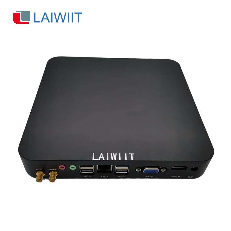 LAIWIIT  Intel  i3 mini pc thin client computer ultra mini pc for office