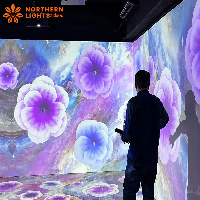 Enhance Museum Displays and Events with Immersive Experiences 360-degree Immersive cave Projection Interactive digital projector