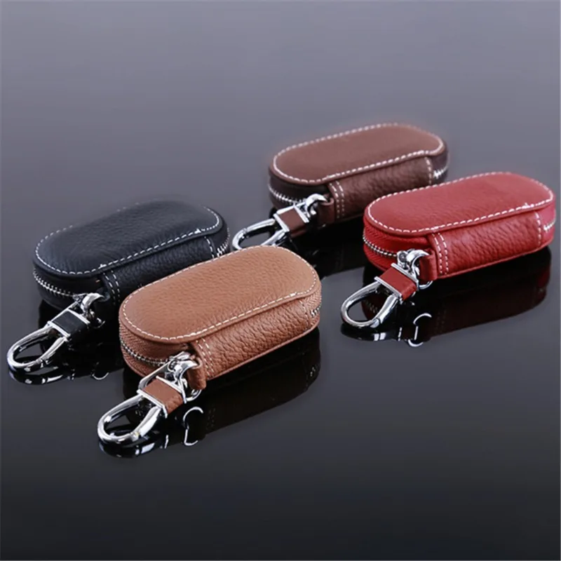 free sample Fashion Car Key Wallet,Eco-friendly Car Key Bag Handmade Car Key Holder Leather