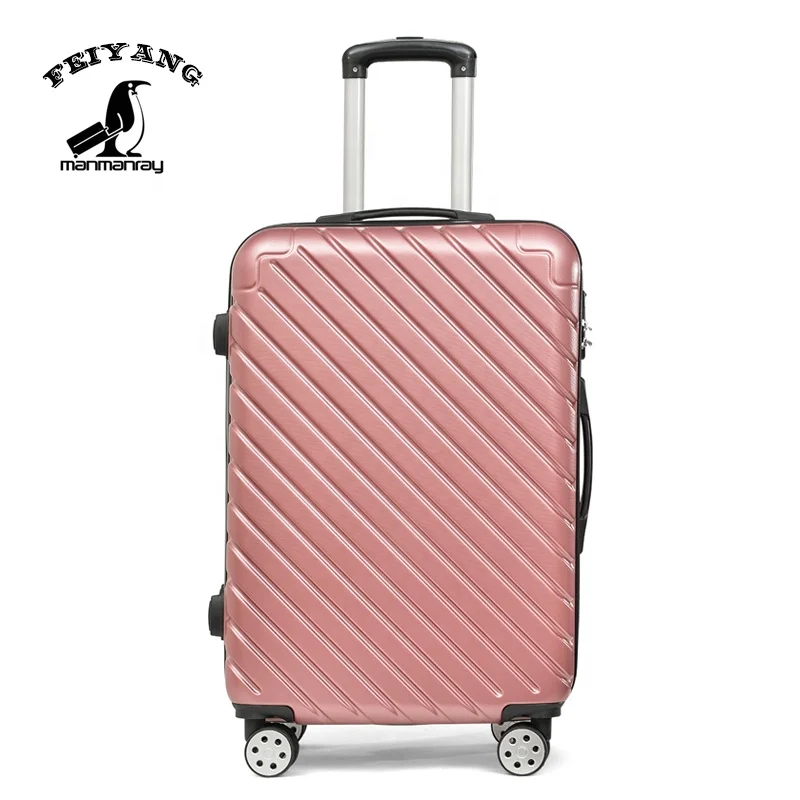 Hot Selling Carry On Travel Luggage Cabin Trolley Suitcase Hard Case ABS Luggage Set