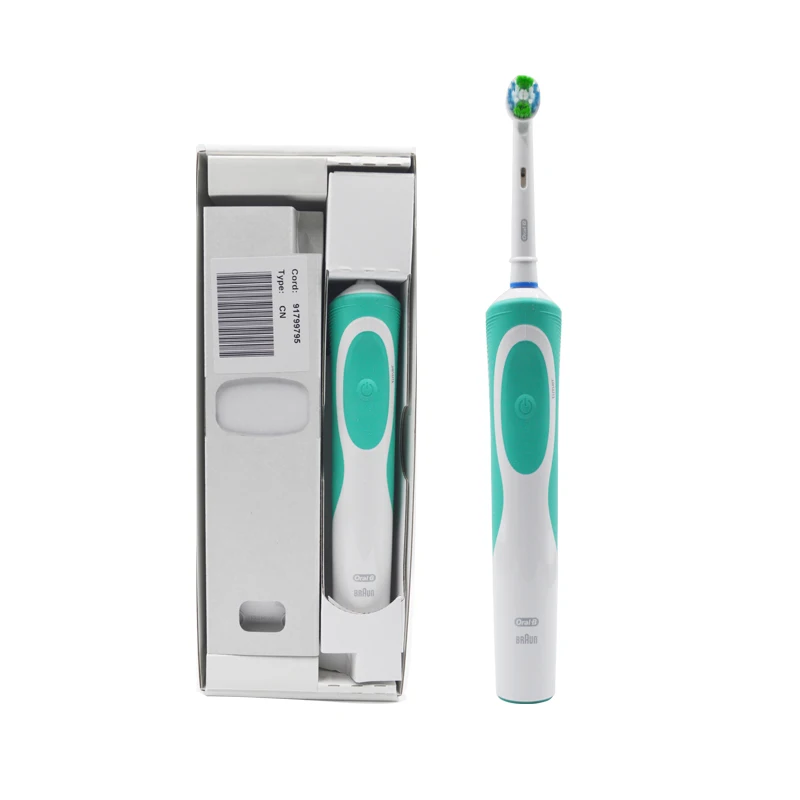 Электрическая зубная щетка Oral-b D12 3D отбеливающая с мягкой щетиной