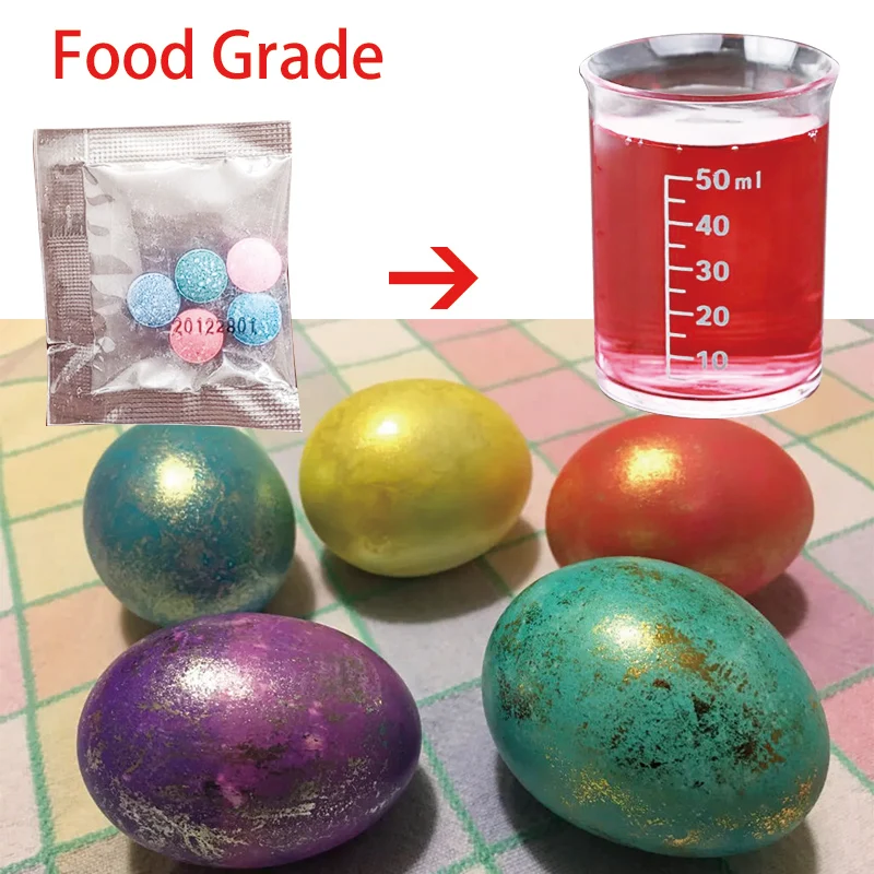 Hot Sale Food Dyeing Dye Pigment Powder Tablet For Easter Egg