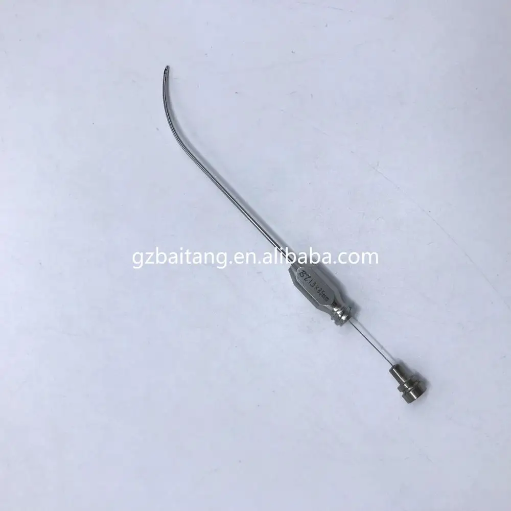 reusable stainless steel stylet cleaning needle for cannula liposuction fat transfer different size