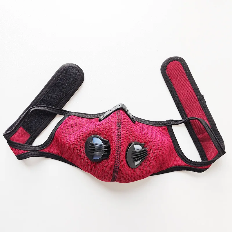 
Outdoor Sports bicycle Breathable Reusable Fashion Cycling Masking Mouth Maskes With valve 
