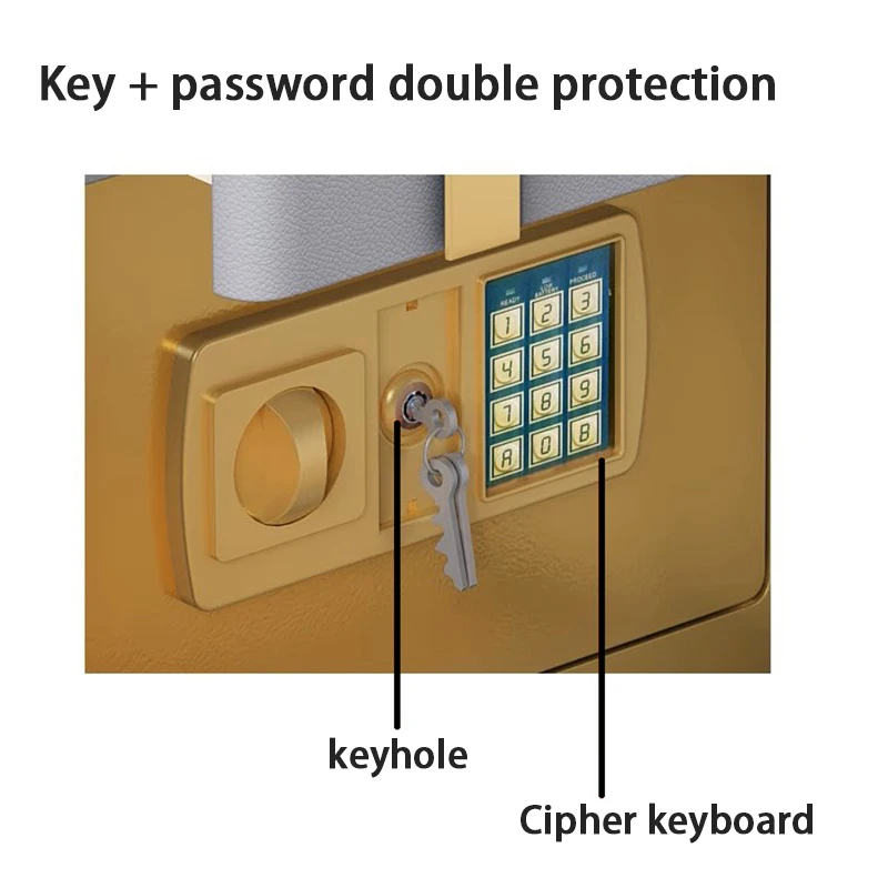 China professional supplier Smart bedside table Bedroom furniture built-in security bedside table