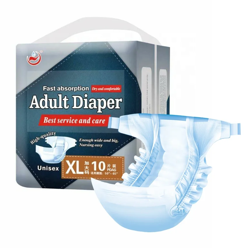 
Factory wholesale disposable printed adult diaper for adults 