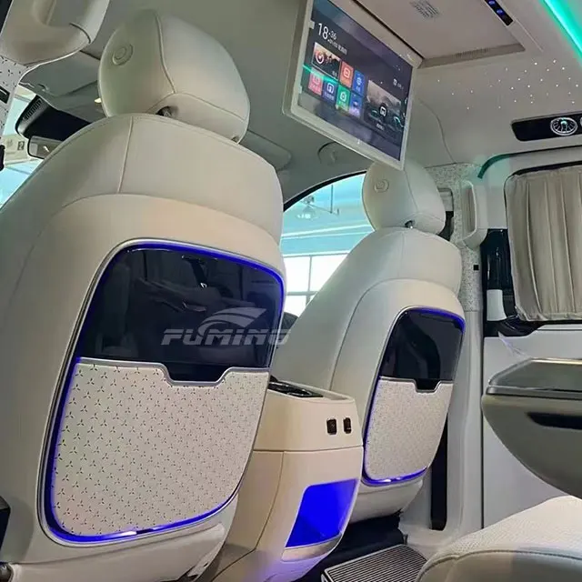 VITO Luxury Maybach Car Mounted Small Table Business Vehicle Interior Modification V-Class Car Installation Metal Cargo Cover