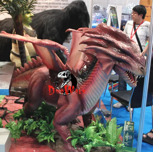 3D Animatronic Dragon Dinosaur Model for sale