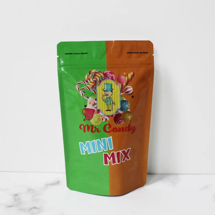 Mylar Zipper Bag Candy Frozen French Fries Supplier High Quality Plastic Frosted Made Craft Food Packaging Bags