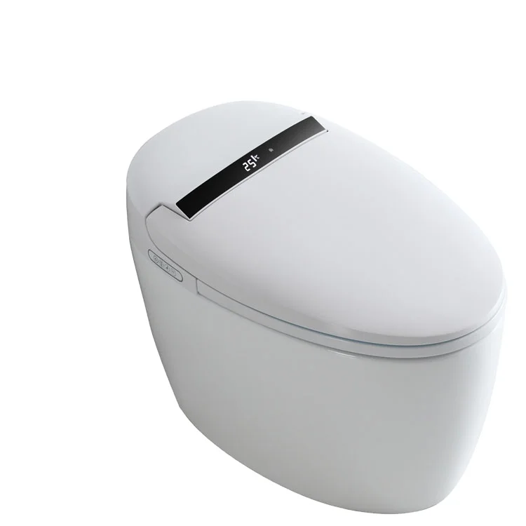 automatic sensor flushing and open electric one piece smart bidet toilet