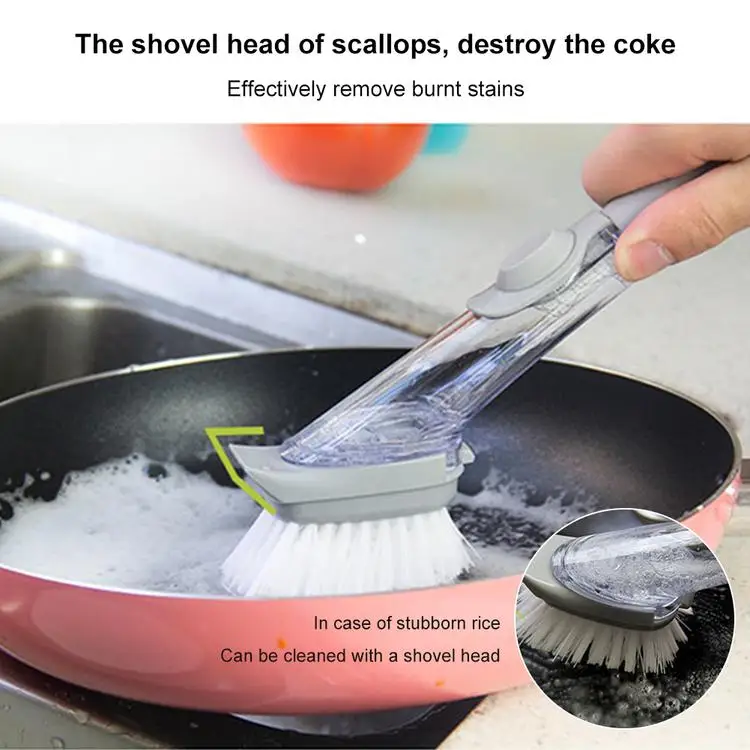 
Water Spray Cleaning Brush Long Handle Scrub Brush Multifunctional spray cleaning brush 