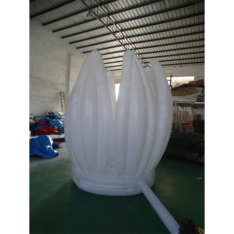 Customized giant inflatable lotus flower for Wedding