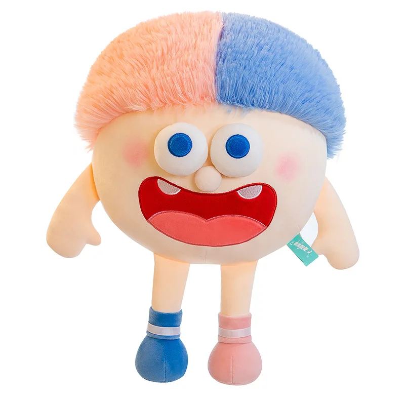 Wholesale Cute and Funny Drum Eyed Cartoon Stuffed Boy Plush Toy