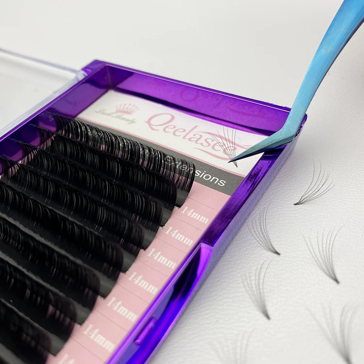 
all size handmade premium soft eyelash extension faux mink with private label 