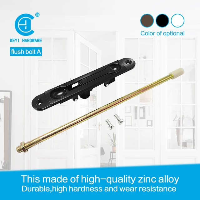 High Quality Stainless Steel Slide Door Lock with Zinc Body and Flush Bolt or Handle Latch for & Window Accessories
