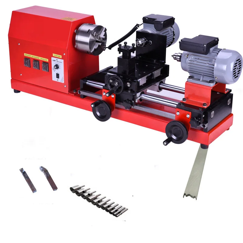 Multifunctional professional household high power mini cnc automatic wood lathe machine