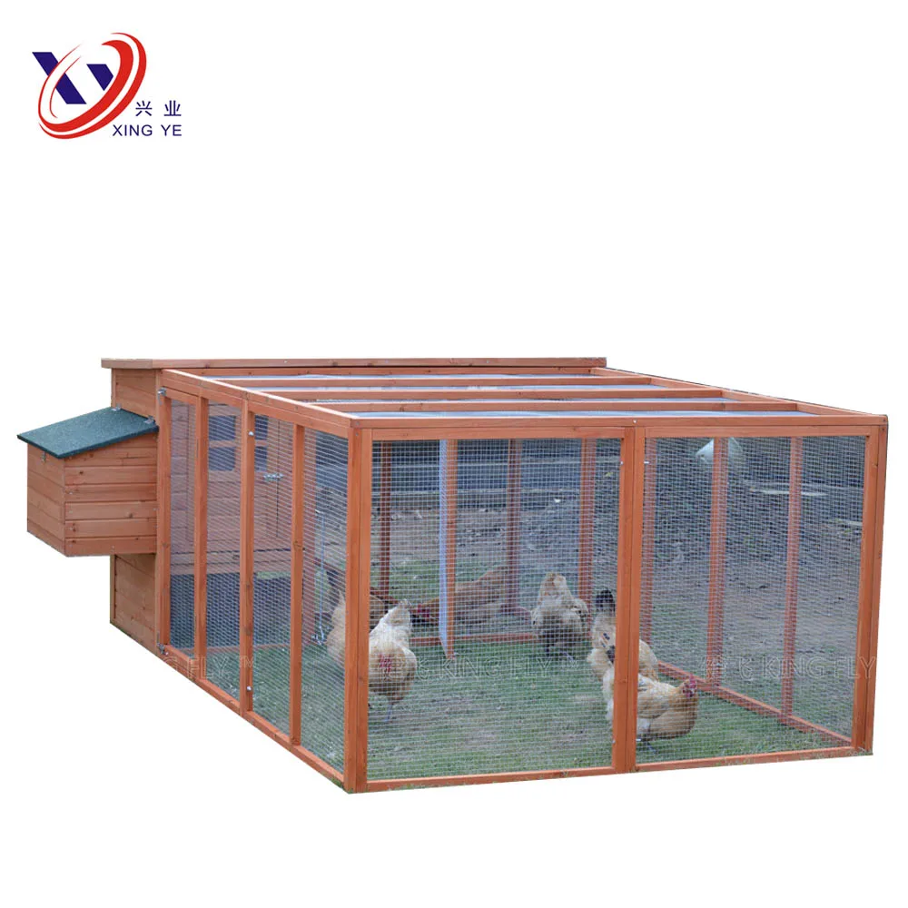 Industrial Wooden Chicken Breeding Coop Cage RU011