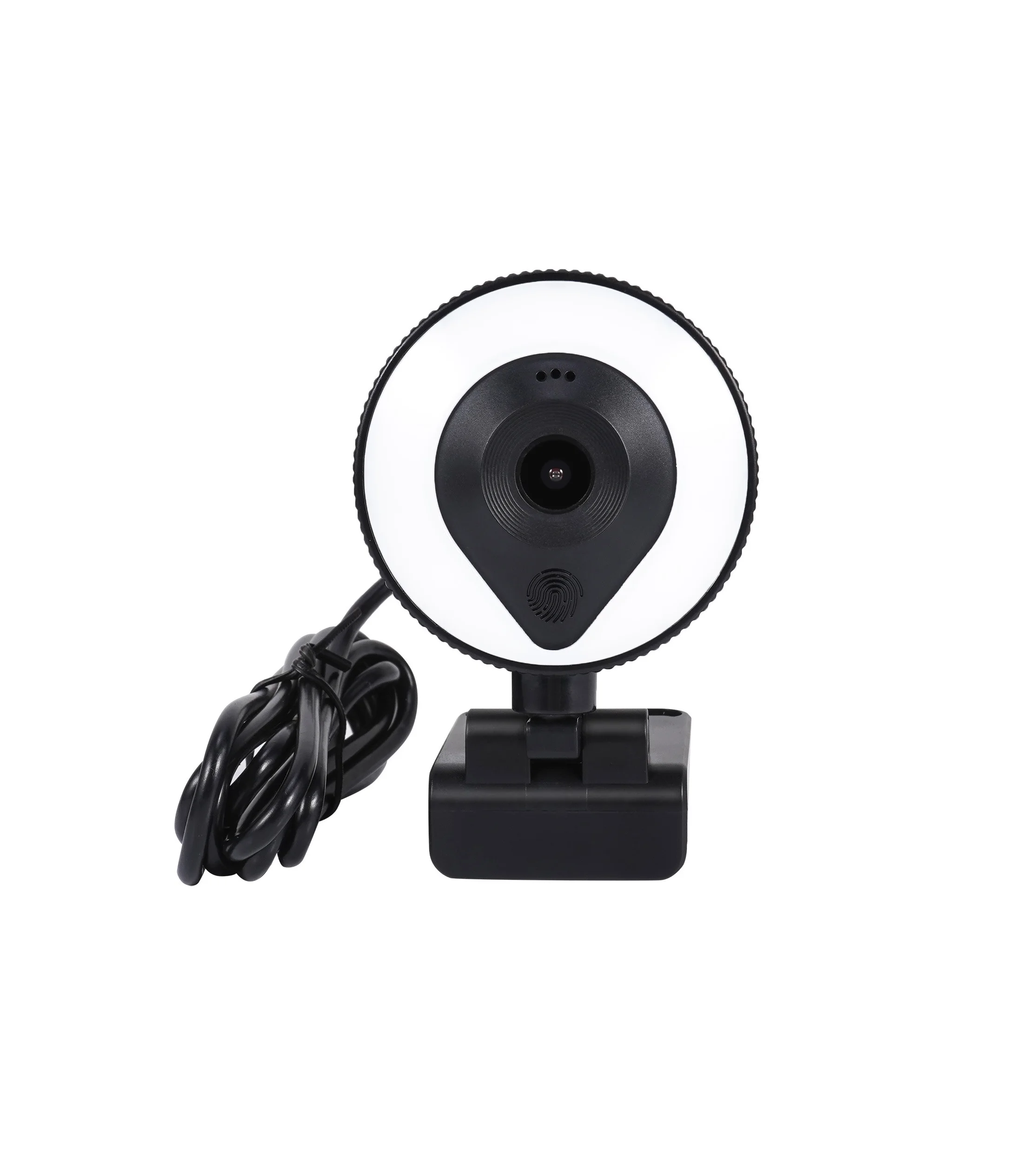 
2021 Latest 4k Ring Light Webcam 1080P Webcam Light Adjustable Beauty Brightness Webcam With LED Light 