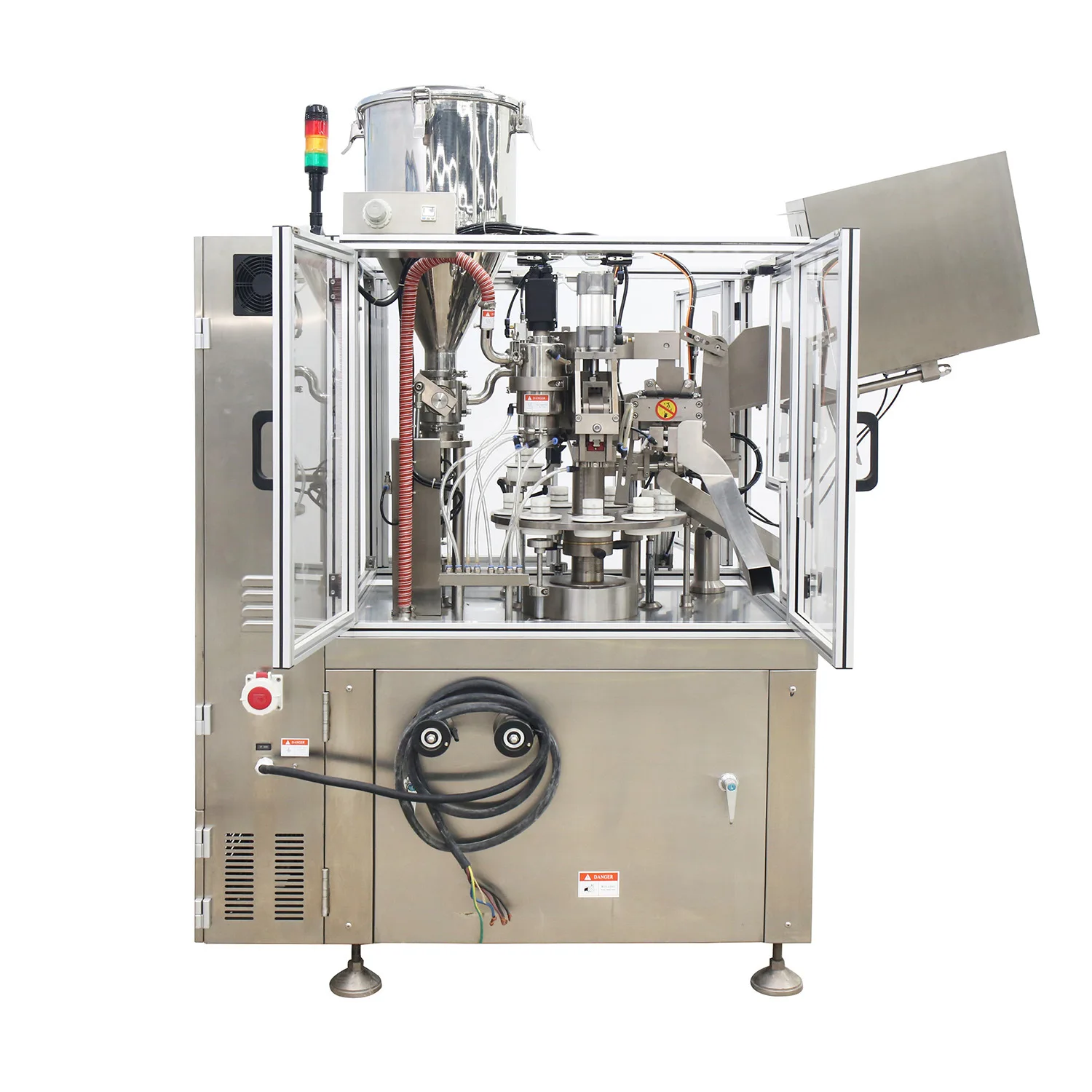 Internal Heating Type Filling and Sealing Machine Toothpaste Tube Filling Machine Equipment for Cosmetics Production Line