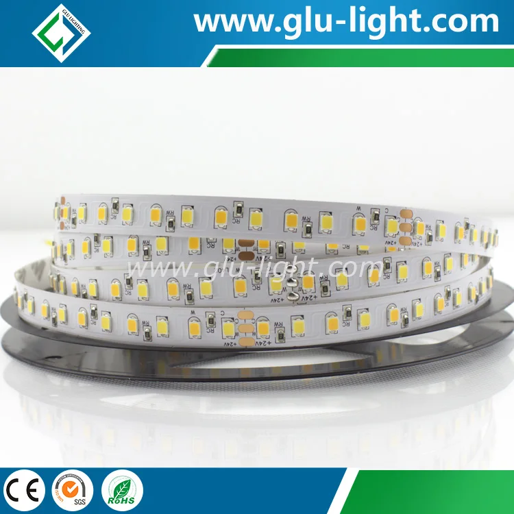 Фабричная Высококачественная Двухцветная светодиодная лента 2835 Ra95 с высоким индексом цветопередачи для студийной кинопромышленности