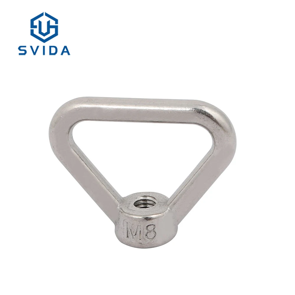 Hot Sale Stainless Steel A2 SS304 M10 M12 M14 M16 M20 24 Triangle Eye Lifting Nut