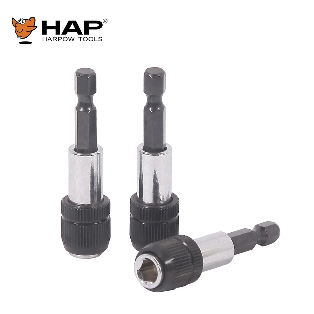 OEM Acceptable handheld impact bit holder 60mm 75mm 100mm 150mm Magnetic bit holder for screwdriver bit