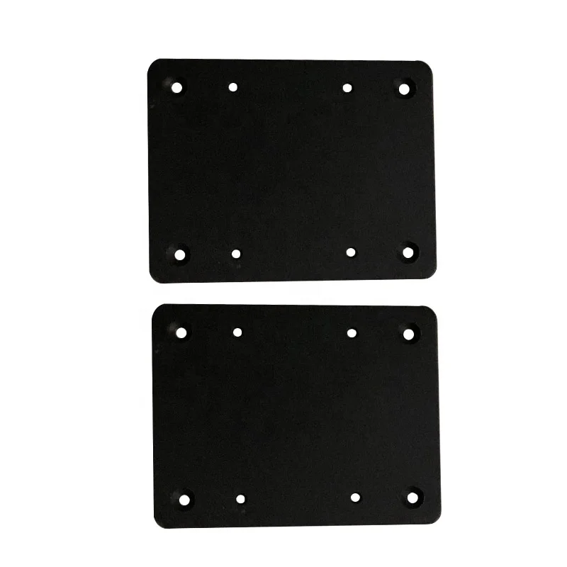 Racing Simulator Assembly Monitor Stand Fastener Triple Screen Bracket Angle Connecting Plate Triangular Shaped Fixed Connector