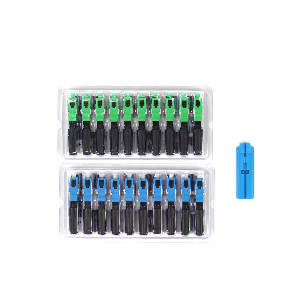 Mechanical Sc Apc Or Sc Upc Fiber Optic Fast Connector On Site Single Mode