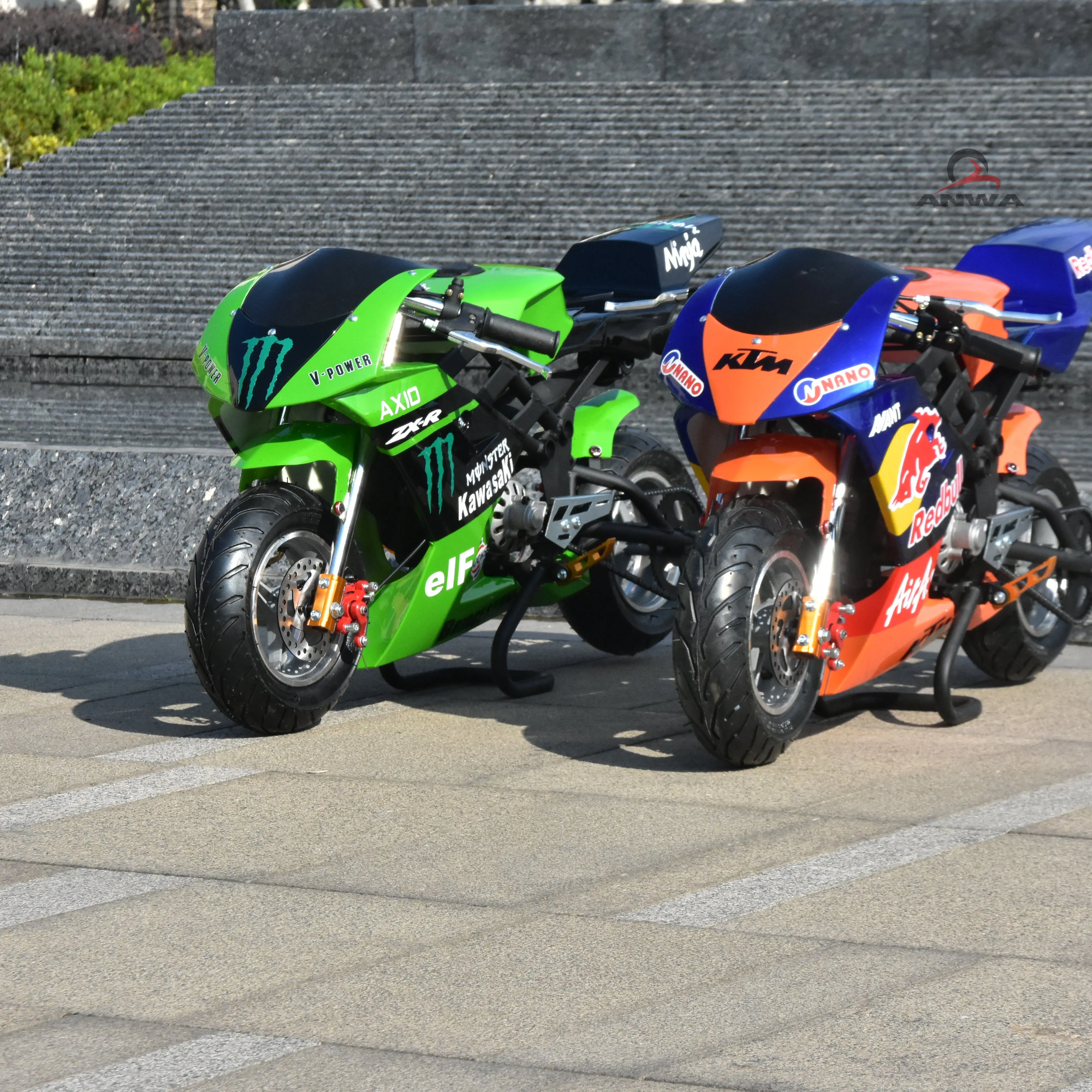 49CC 2 тактный двигатель Байк/мини велосипед способный преодолевать Броды для детей