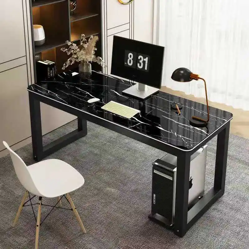 Wooden Computer Desk Office Desk Modern Writing Table Universal Laptop Stand Home Office Furniture PC Workstation Study Table