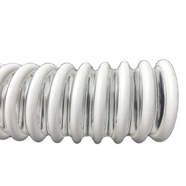 Manufacturer Air Breath Hose PU Smooth Wall Inner Plastic Spiral Suction Duct Hose