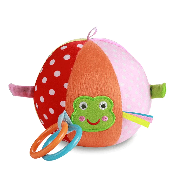 Wholesale Creative Safety Eco-Friendly Mini Baby Soft Custom Plush Ball